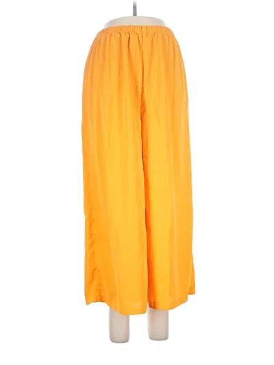 Pre-owned Shein Casual Pants In Orange