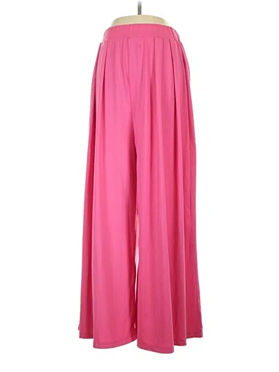 Pre-owned Shein Casual Pants In Pink
