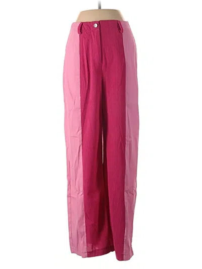 Pre-owned Shein Casual Pants In Pink