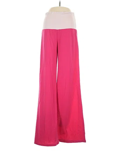 Pre-owned Shein Casual Pants In Pink