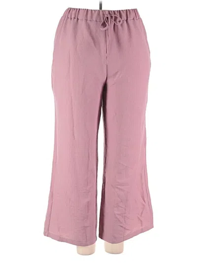 Pre-owned Shein Casual Pants In Pink