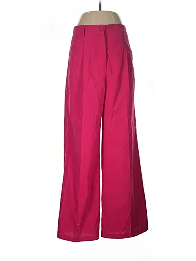 Pre-owned Shein Casual Pants In Pink