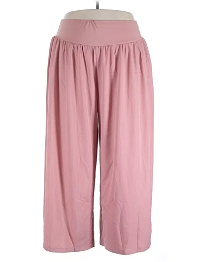 Pre-owned Shein Casual Pants In Pink