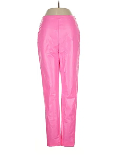 Pre-owned Shein Casual Pants In Pink