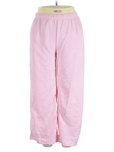 Pre-owned Shein Casual Pants In Pink