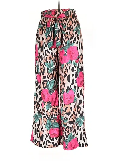 Pre-owned Shein Casual Pants In Pink