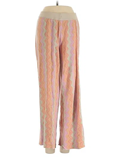 Pre-owned Shein Casual Pants In Pink