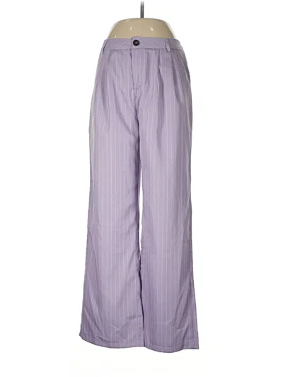 Pre-owned Shein Casual Pants In Purple