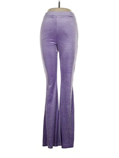 Pre-owned Shein Casual Pants In Purple