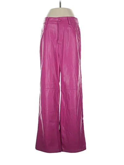 Pre-owned Shein Casual Pants In Purple
