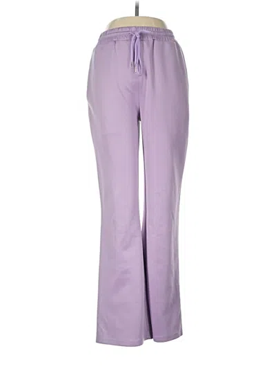Pre-owned Shein Casual Pants In Purple