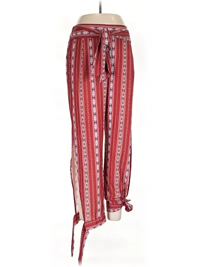 Pre-owned Shein Casual Pants In Red