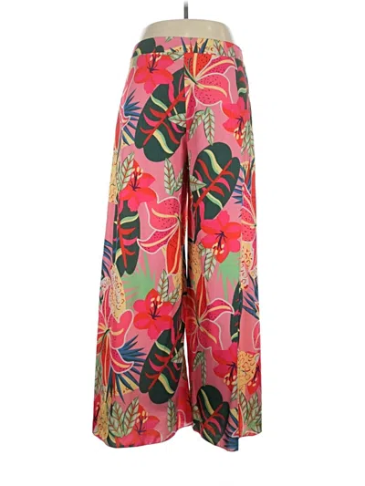 Pre-owned Shein Casual Pants In Red