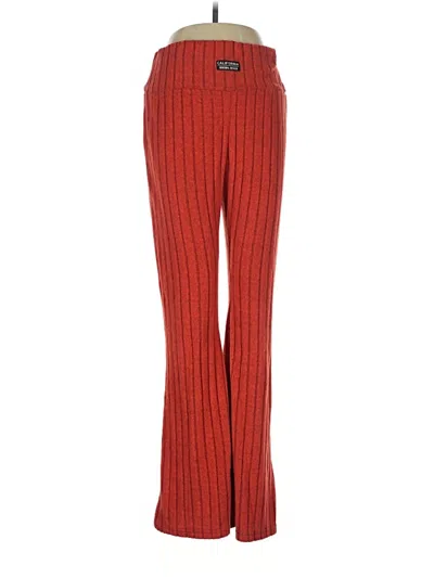 Pre-owned Shein Casual Pants In Red
