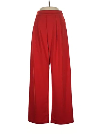 Pre-owned Shein Casual Pants In Red