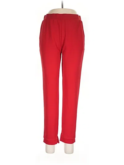Pre-owned Shein Casual Pants In Red