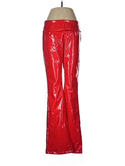 Pre-owned Shein Casual Pants In Red