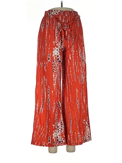 Pre-owned Shein Casual Pants In Red