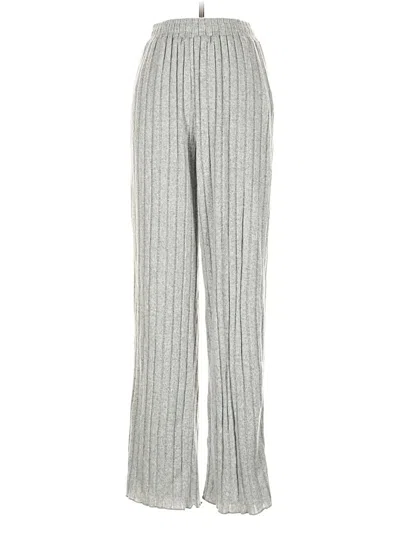 Pre-owned Shein Casual Pants In Silver