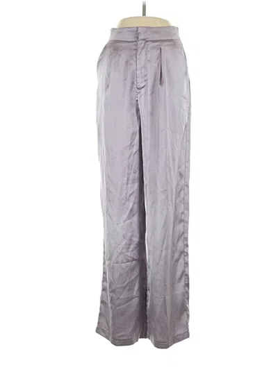 Pre-owned Shein Casual Pants In Silver