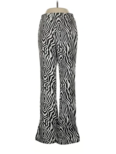 Pre-owned Shein Casual Pants In Silver
