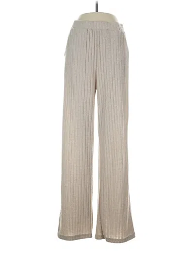 Pre-owned Shein Casual Pants In Silver