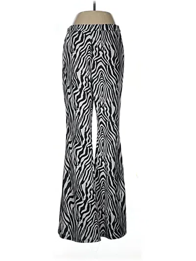 Pre-owned Shein Casual Pants In Silver