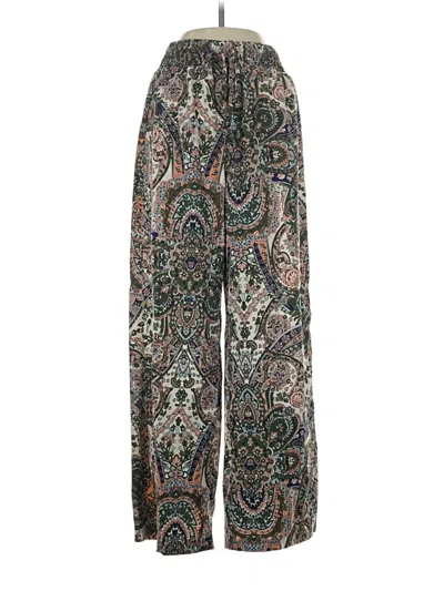 Pre-owned Shein Casual Pants In Silver