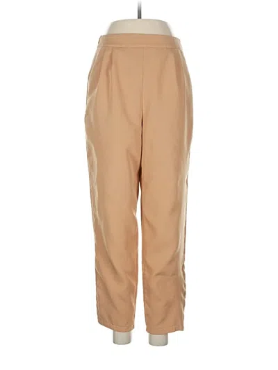 Pre-owned Shein Casual Pants In Tan
