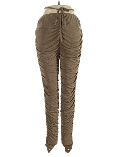 Pre-owned Shein Casual Pants In Tan