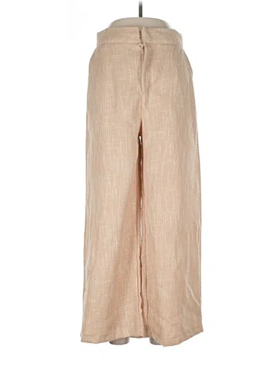 Pre-owned Shein Casual Pants In Tan