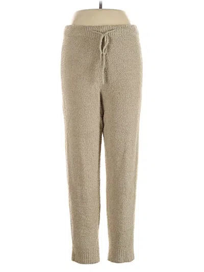 Pre-owned Shein Casual Pants In Tan