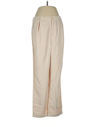 Pre-owned Shein Casual Pants In Tan