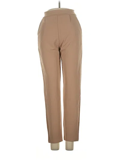 Pre-owned Shein Casual Pants In Tan