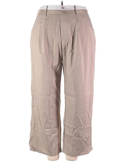 Pre-owned Shein Casual Pants In Tan