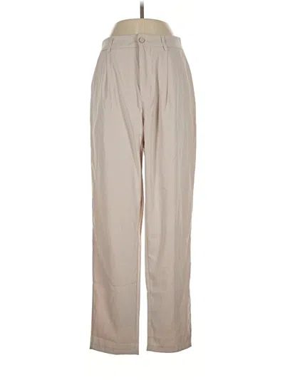 Pre-owned Shein Casual Pants In Tan