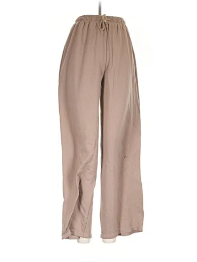 Pre-owned Shein Casual Pants In Tan