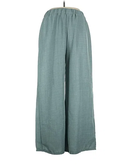Pre-owned Shein Casual Pants In Teal