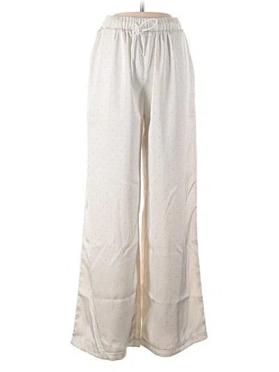 Pre-owned Shein Casual Pants In White