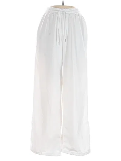 Pre-owned Shein Casual Pants In White
