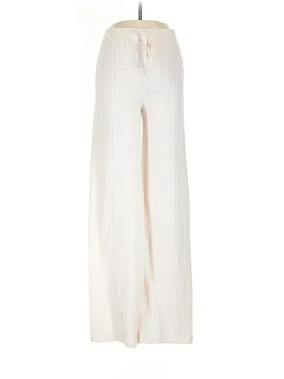 Pre-owned Shein Casual Pants In White