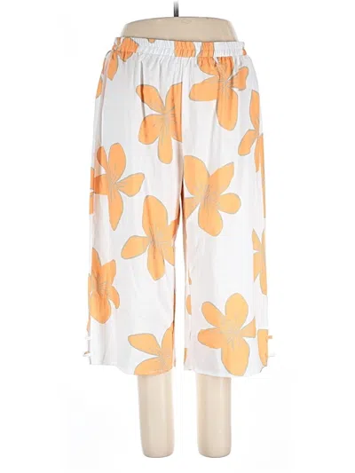 Pre-owned Shein Casual Pants In White