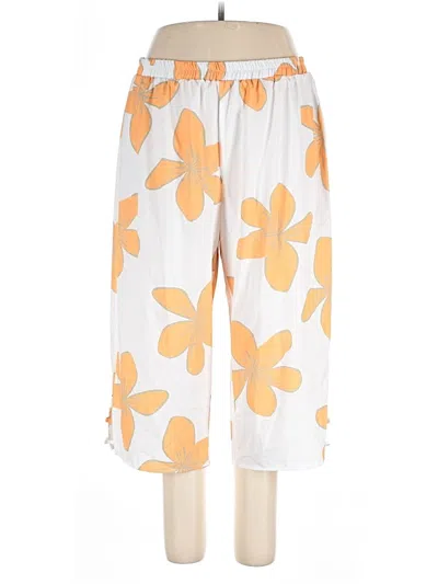 Pre-owned Shein Casual Pants In Yellow