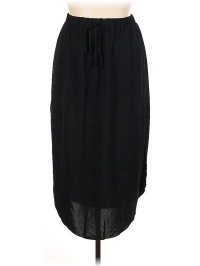 Pre-owned Shein Casual Skirt In Black