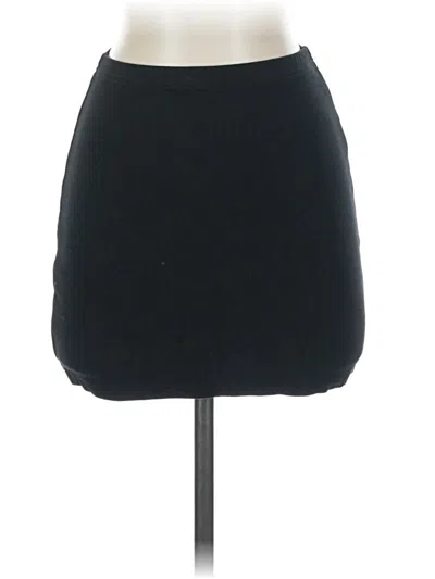 Pre-owned Shein Casual Skirt In Black