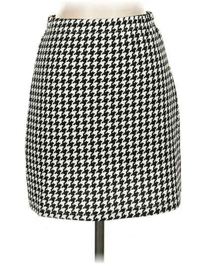 Pre-owned Shein Casual Skirt In Black