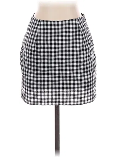 Pre-owned Shein Casual Skirt In Black