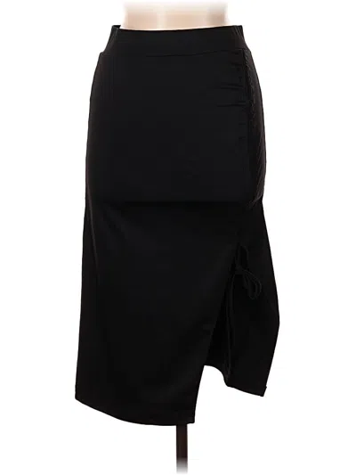 Pre-owned Shein Casual Skirt In Black