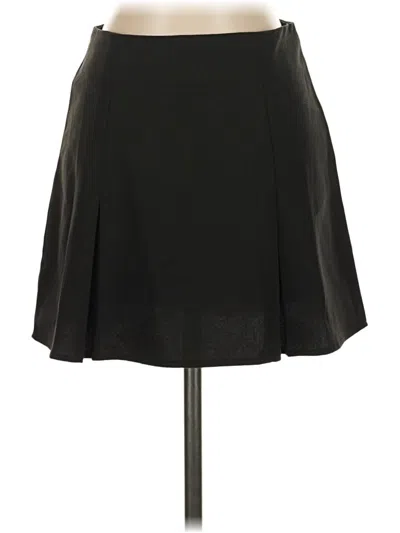 Pre-owned Shein Casual Skirt In Black