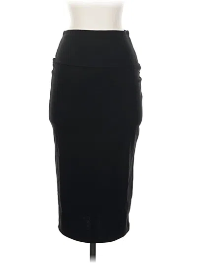 Pre-owned Shein Casual Skirt In Black